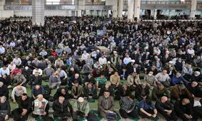 تظاهرات نمازگزاران تهرانی در محکومیت جنایت تروریستی کرمان/ صدور قطعنامه پایانی

