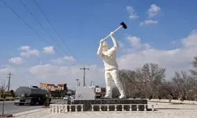 اولین سمپوزیوم بین‌المللی مجسمه‌های سنگی نیم‌ور افتتاح شد

