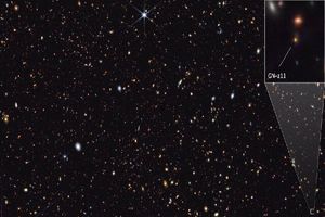«تلسکوپ فضایی جیمز وب» یک کهکشان دوردست را رمزگشایی کرد

