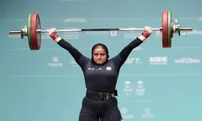 درخشش دختر وزنه بردار ایران با یک طلا و ۲ برنز/ ویدئو