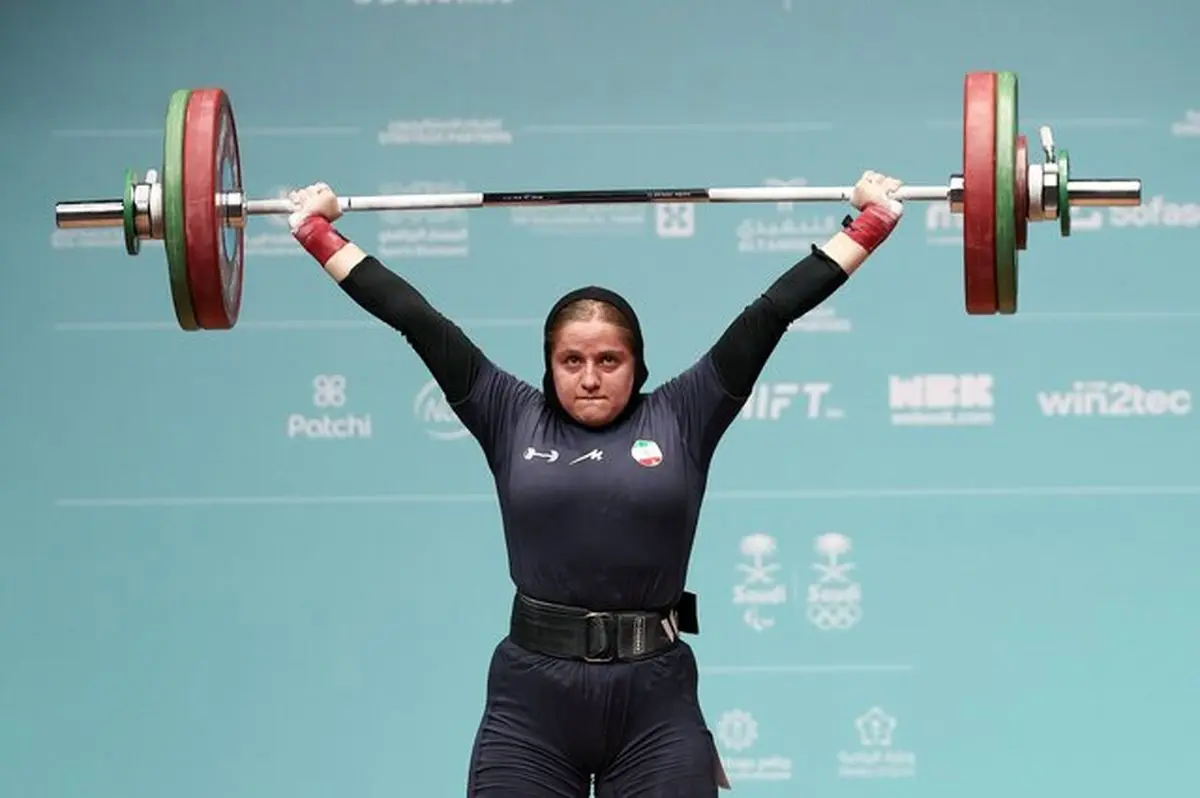 درخشش دختر وزنه بردار ایران با یک طلا و ۲ برنز/ ویدئو