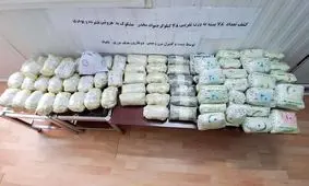 کشف چندین کیلو مواد مخدر توسط مرزبانان هنگ تایباد 