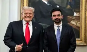 شوخی ترامپ با ممدانی درباره سوالی در خصوص فاشیست خواندن رئیس جمهور آمریکا/ ویدئو