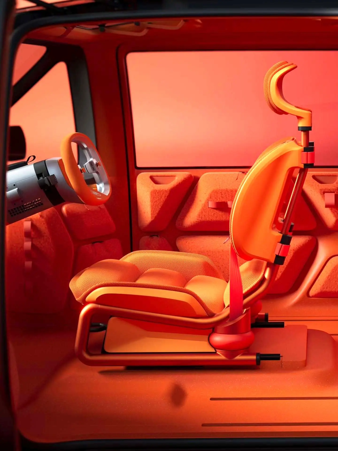 تصاویر رسمی منتشر شده از کانسپت ۲۰۲۵ سیتروئن ELO (Citroen ELO) که یک خودروی کامپکت، همه‌کاره و دارای طراحی نوآورانه با قابلیت تطبیق برای کار، استراحت و بازی است و به عنوان یک مدل «خانه روی چرخ» توسط شرکت سیتروئن معرفی شده است.