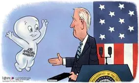 ببینید: دوست خیالی بایدن رونمایی شد!