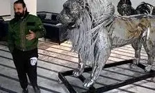 شاهکارهای مجسمه‌ساز پاکستانی که آهن‌قراضه را به «اپتیموس پرایم» تبدیل می‌کند 