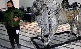 شاهکارهای مجسمه‌ساز پاکستانی که آهن‌قراضه را به «اپتیموس پرایم» تبدیل می‌کند 