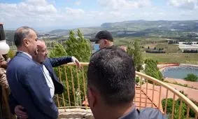 واکنش رسانه‌های صهیونیستی به حضور «امیرعبداللهیان» در نوار مرزی

