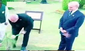 شوخی کاربران با بیل زدن پزشکیان در پاکستان/ تصاویر
