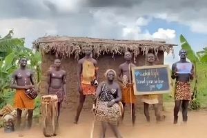 نسخه آفریقایی ترانه صادق بوقی/ ویدئو