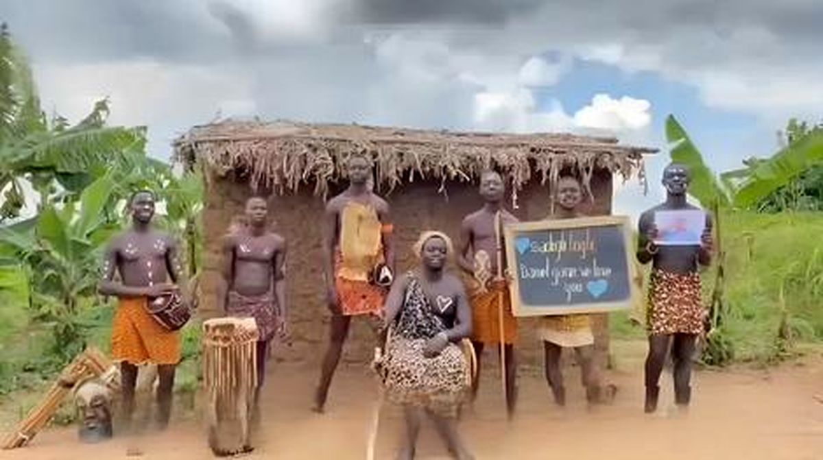 نسخه آفریقایی ترانه صادق بوقی/ ویدئو