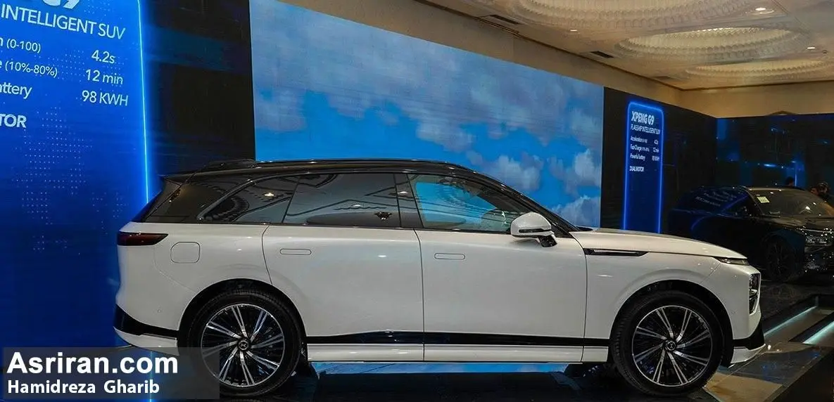 رونمایی سه خودرو G9، مونا M03 و G6 توسط ایکس موتورز در تهران/ غول های فناوری به ایران آمدند (+عکس و مشخصات خودرو)