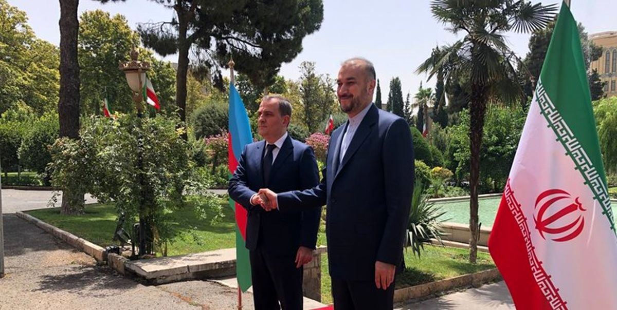 استقبال امیرعبداللهیان از وزیر خارجه جمهوری آذربایجان