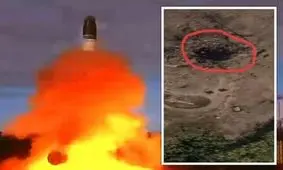 قدرتمندترین موشک اتمی روسیه منفجر شد/ عکس