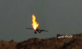 انهدام یک فروند پهپاد سعودی در حریم هوایی یمن