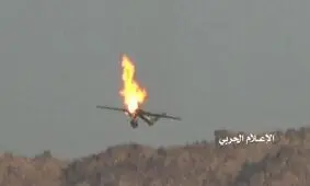 انهدام یک فروند پهپاد سعودی در حریم هوایی یمن