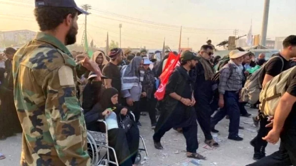 مشارکت ۱۱ هزار نیروی الحشد الشعبی عراق در تامین امنیت اربعین