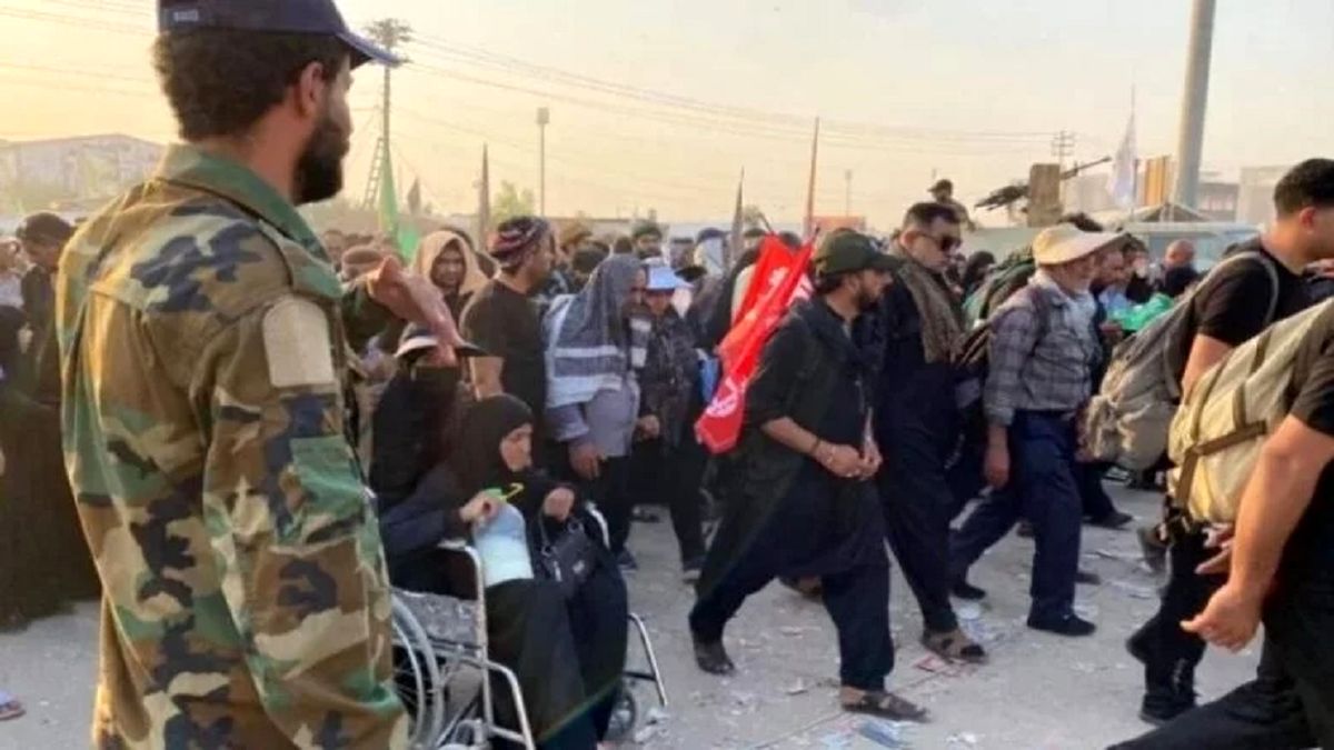 مشارکت ۱۱ هزار نیروی الحشد الشعبی عراق در تامین امنیت اربعین

