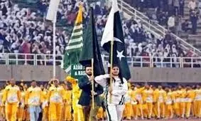 حمایت تنها بانوی المپیکی پاکستان از مردم ایران