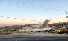 حمله هوایی سنگین اسرائیل به جنوب لبنان