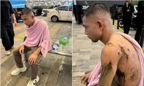 اسید پاشی هولناک روی بازیکن تیم ملی فوتبال مالزی