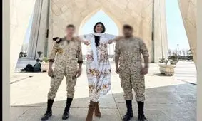  بلاگر روس، انتساب عکس در کنار برج آزادی تهران به خودش را تکذیب کرد