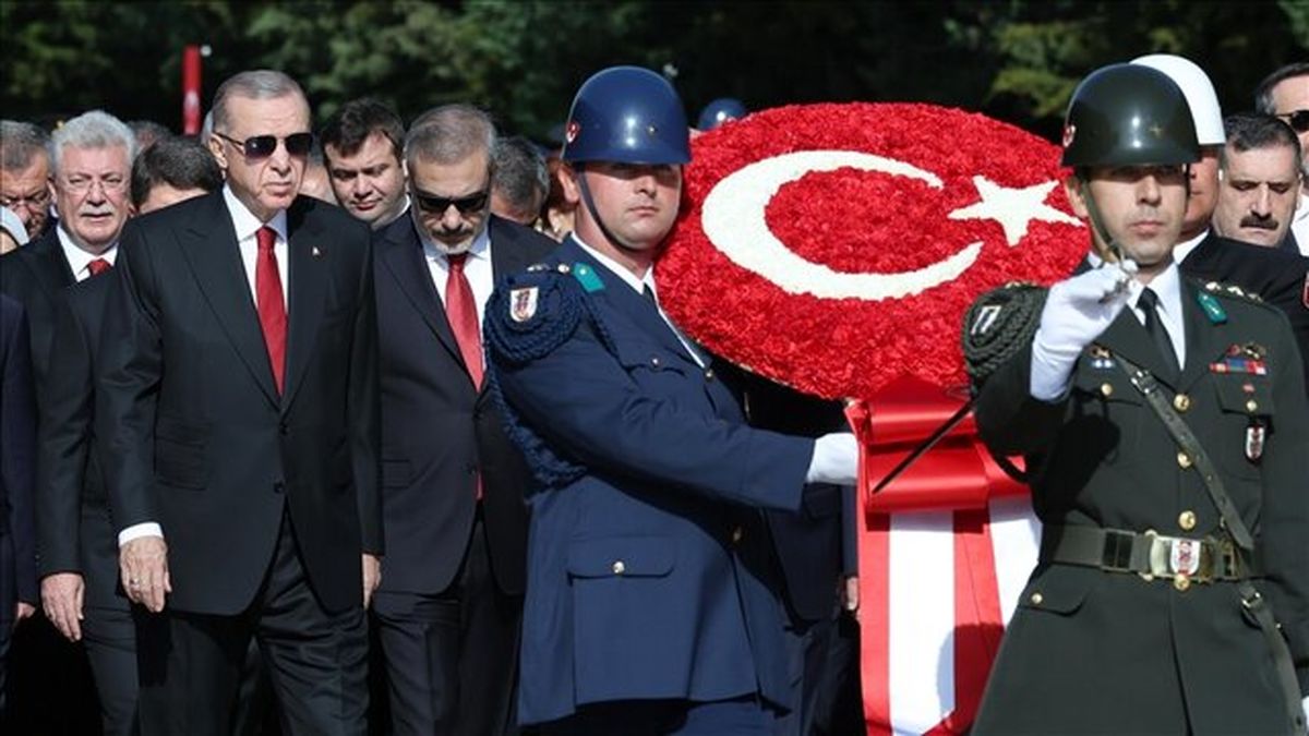 اردوغان در جشن 100 سالگی جمهوری ترکیه: امن‌تر از همیشه هستیم


