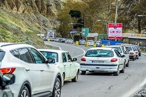 اعمال محدودیت ها و ممنوعیت های ترافیکی در چالوس و هراز