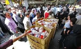 قیمت گوشت مرغ در سراشیبی سقوط