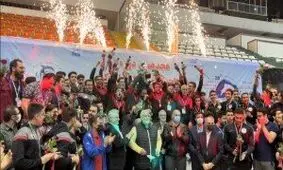 قهرمانی تیم شهید هاشمی‌نژاد مشهد در لیگ شنا

