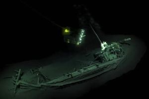  قدیمی ترین لاشه کشتی دست نخورده در جهان