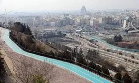 مسیر سبز ۴۷ کیلومتری در تهران افتتاح شد
