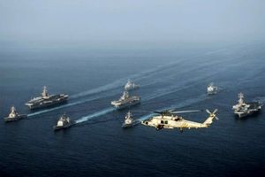 ادعای ناوگان پنجم آمریکا درباره نشانه‌گیری بالگرد آمریکایی در خلیج فارس
