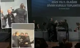 کتک‌کاری در مجمع باشگاه فوتبال بشیکتاش ترکیه