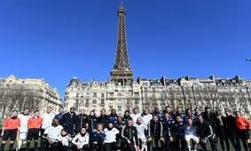  علی دایی در جام اسطوره های THE BEST 2022/ عکس
