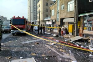 انفجار در یک رستوران خیابان ستارخان تهران ۲ مصدوم داشت/ ویدئو 