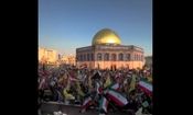 شعار «حیدر حیدر» جمعیت عظیمی از مردم در میدان انقلاب تهران/ ویدئو