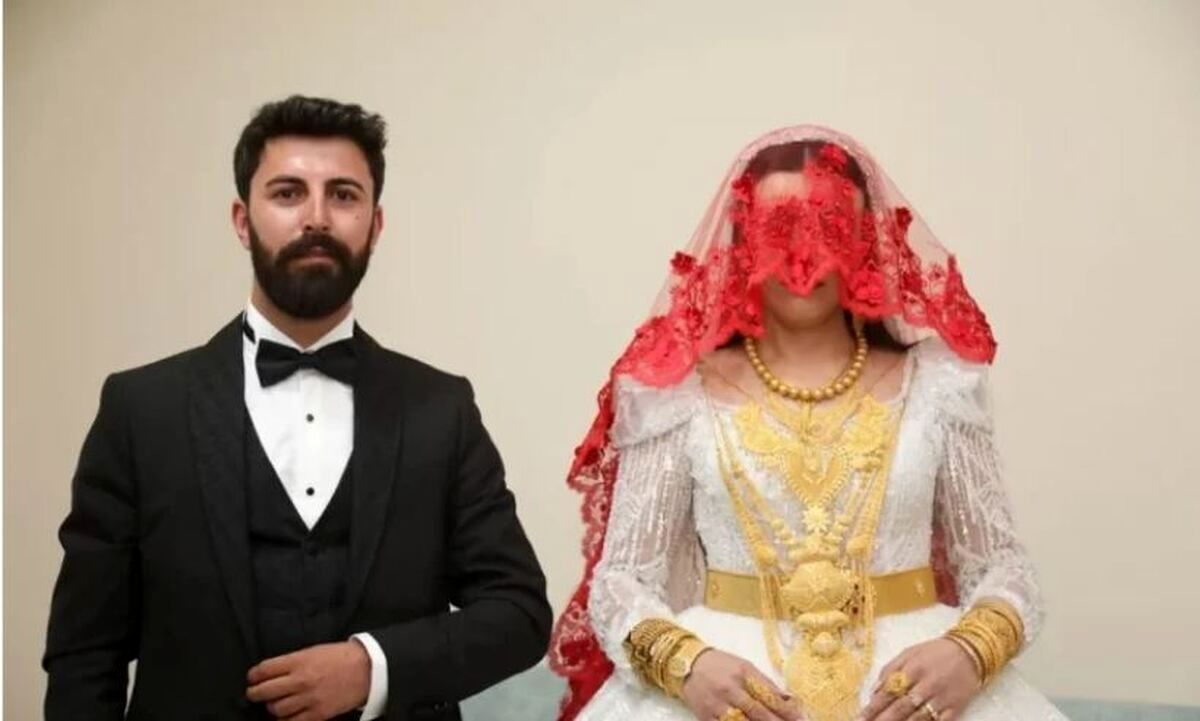 عروسی جنجالی در ترکیه؛ از عروس غرق در طلا تا چمدانهای پر از پول