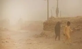 سرعت طوفان در زابل به ۱۰۸ کیلومتر بر ساعت رسید