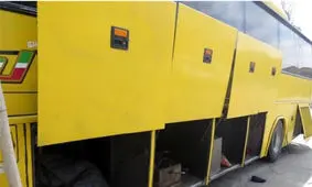 کشف مواد مخدر در اتوبوس مسافربری