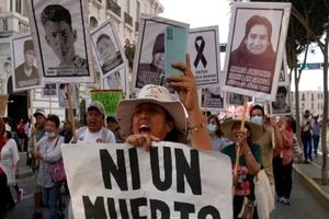 معترضان علیه دولت غربگرای پرو در «لیما» تظاهرات می‌کنند