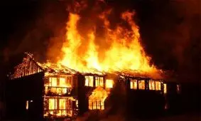 مرگ وحشتناک ۴ کودک در آتش‌سوزی یک خانه/ ویدئو