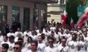 تجمع عجیب سلطنت طلبان/ «سازمان ساواک» در خیابان های آلمان!/ ویدئو