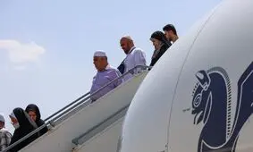 انجام ۱۰ پرواز از مدینه به مشهد در روز جاری

