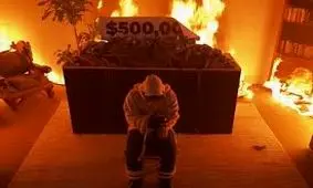 انتقاد کاربران از چالش ۵۰۰ هزار دلاری و خطرناک MrBeast وسط شعله‌های آتش/ ویدئو