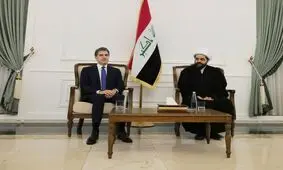 رایزنی رئیس اقلیم کردستان عراق با دبیرکل عصائب اهل حق

