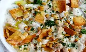 دستور پخت فته مرغ