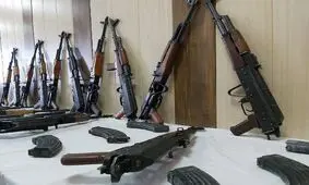 کشف ۶ قبضه سلاح و مهمات غیر مجازدر شهرستان زابل