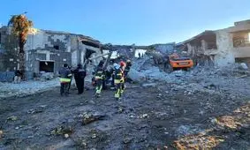 ویدئوی جدیدی از وضعیت مقر منهدم‌شده موساد در اربیل

