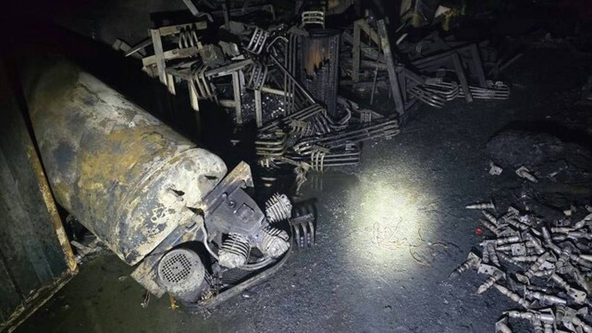 فوت یک کارگر در پی آتشسوزی در کارگاه مبلسازی در پاسگاه نعمت آباد